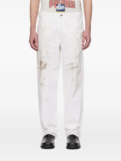 Paly paint-splatter trousers