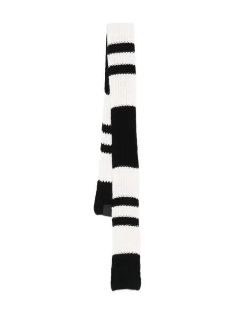 Nº21 striped wool scarf