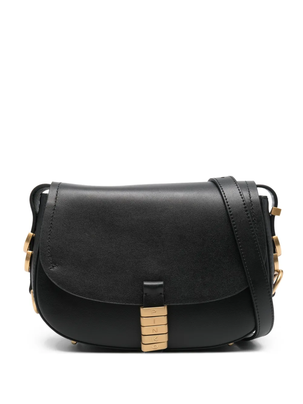 PINKO leather shoulder bag - Nero