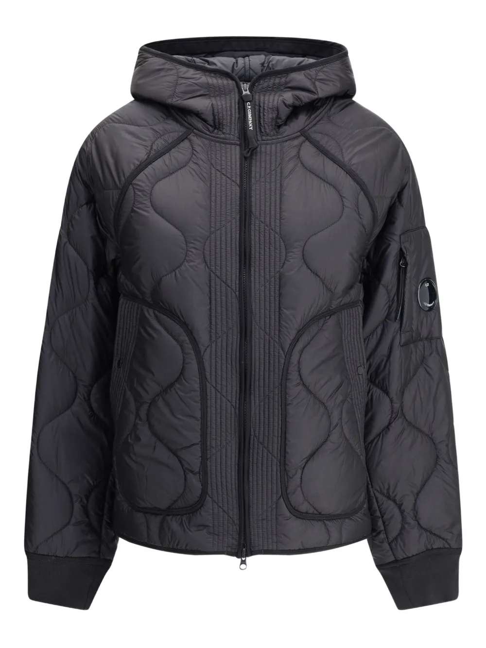 C.P. Company Jack met capuchon Zwart