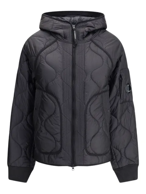 C.P. Company quilted hooded jacket