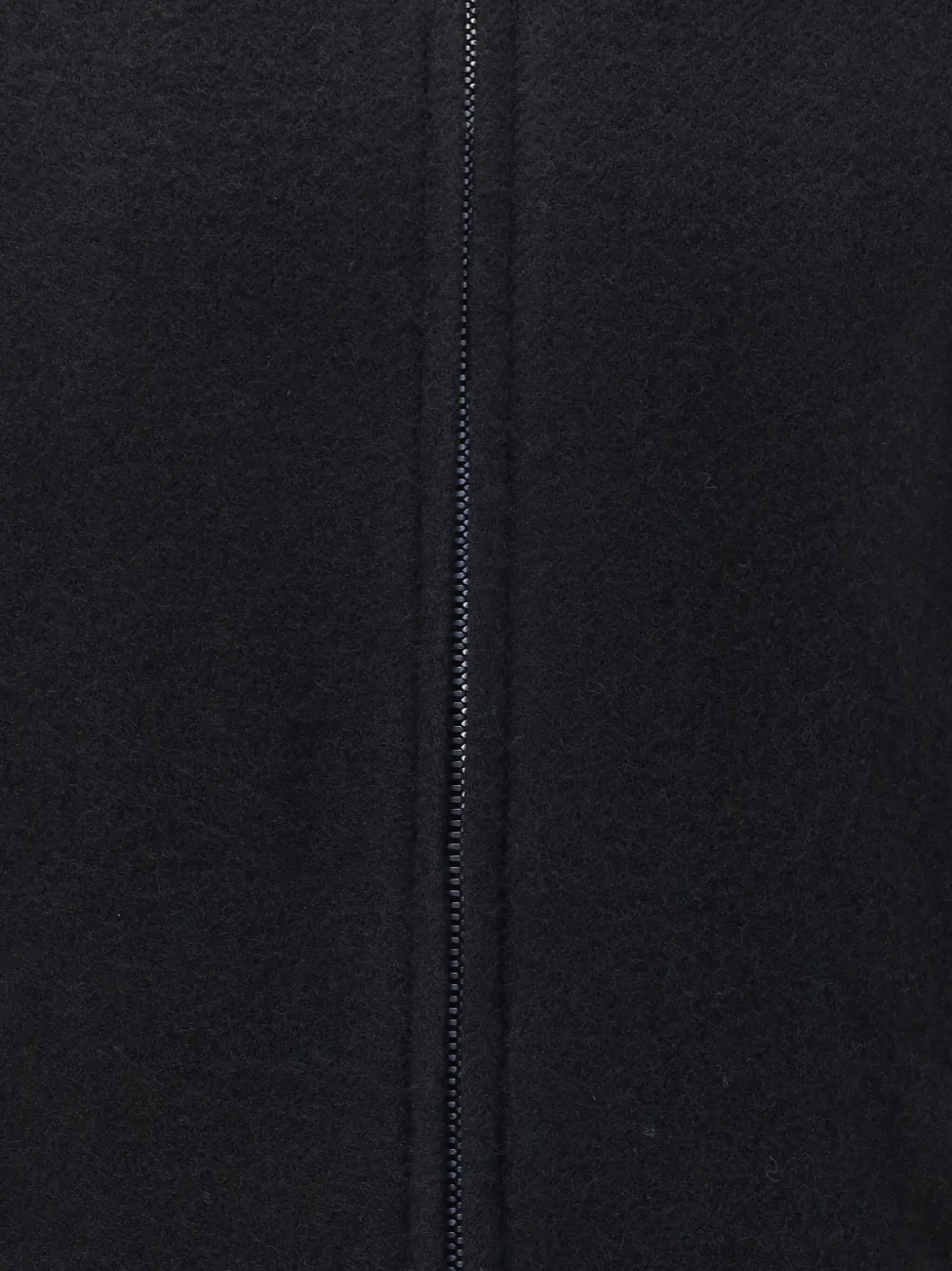 Rick Owens Shirtjack met puntkraag en rits Zwart