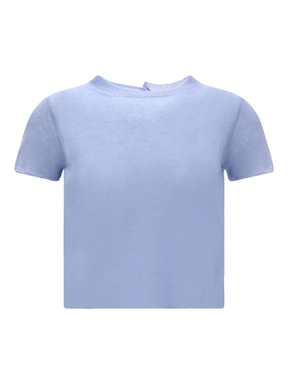 button-fastening T-shirt