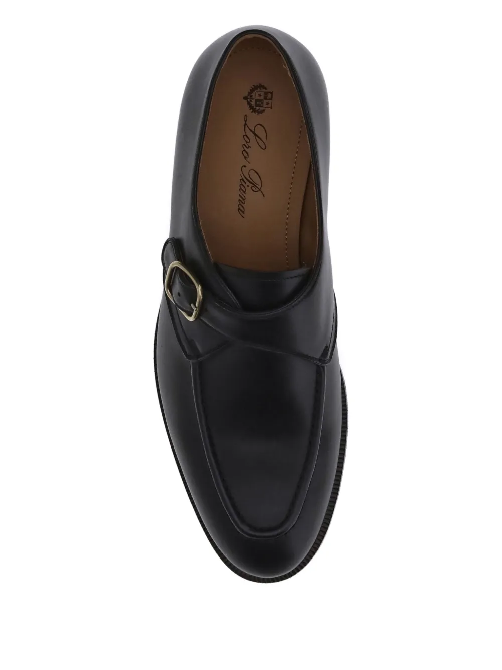 Loro Piana Sergio Derby Shoes In Ebony Colour Men In Brown