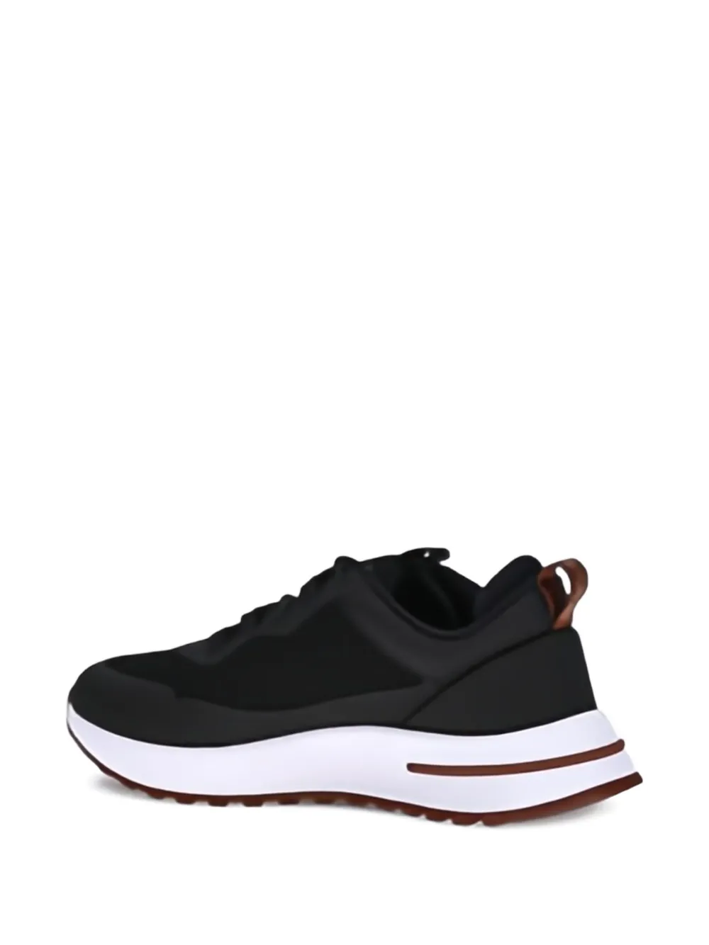 Loro Piana Sneakers met mesh Zwart