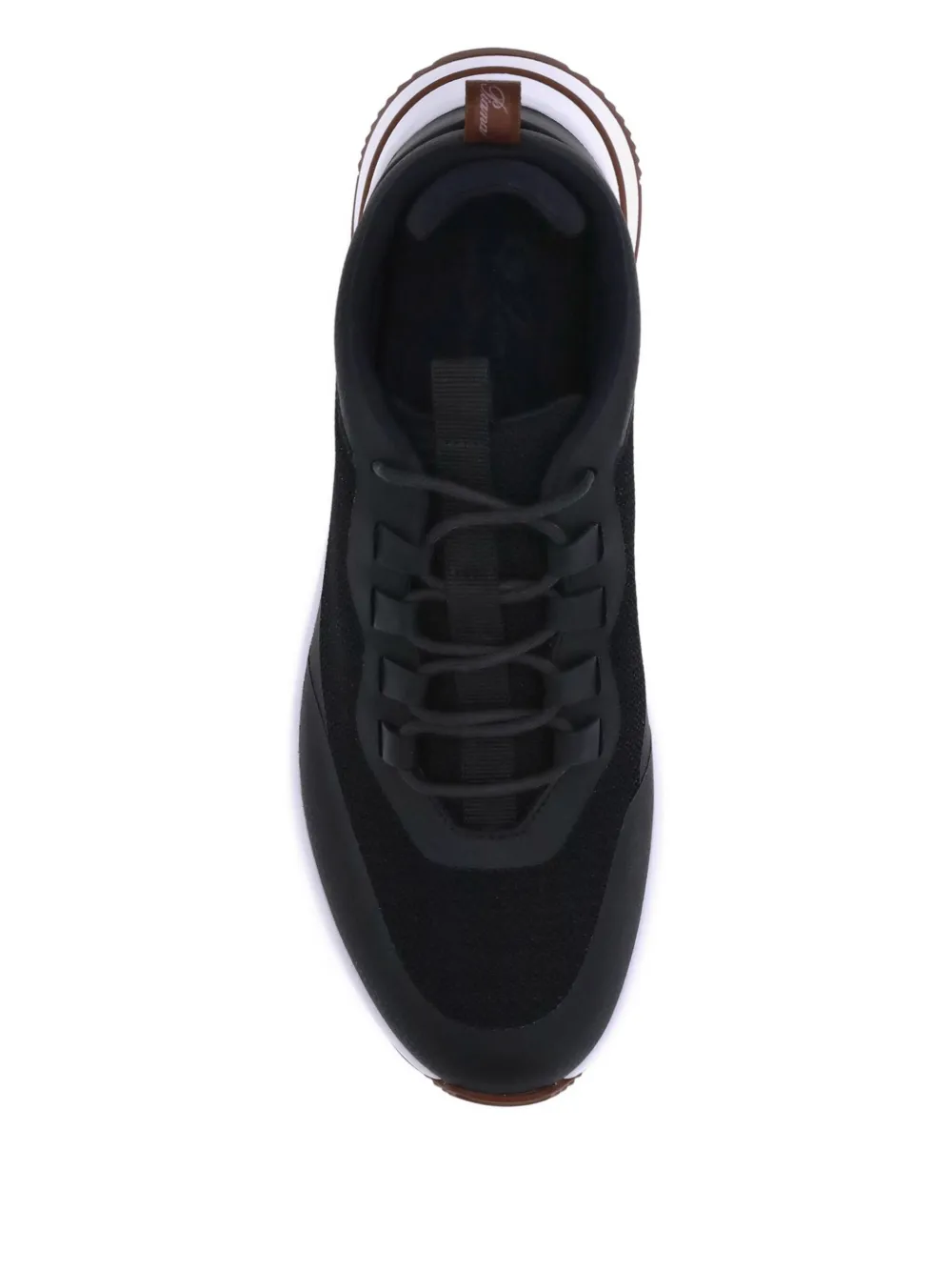 Loro Piana Sneakers met mesh Zwart