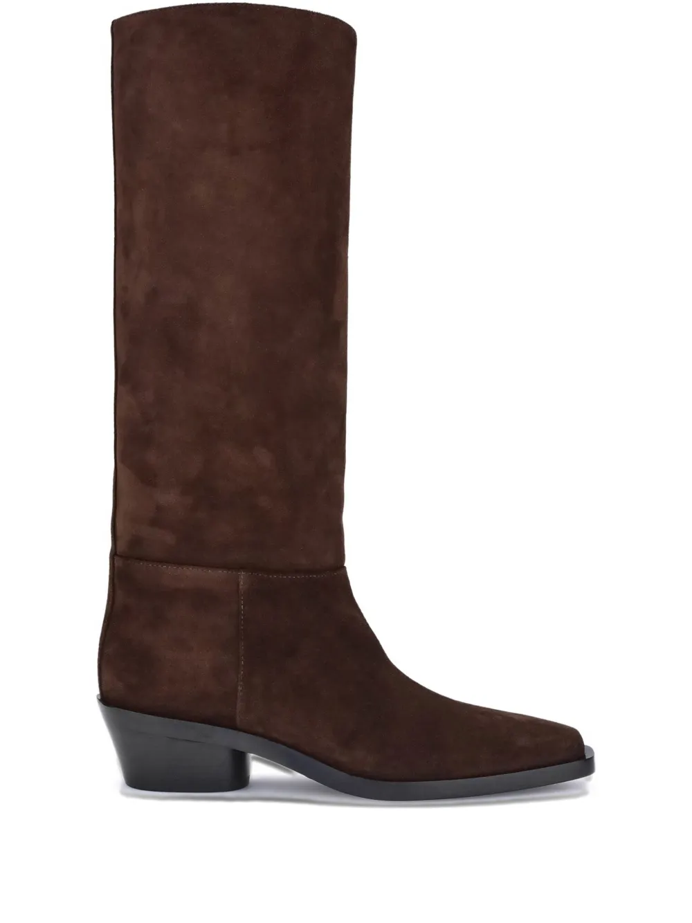 Proenza Schouler 40mm Bronco suede knee-high boots 209