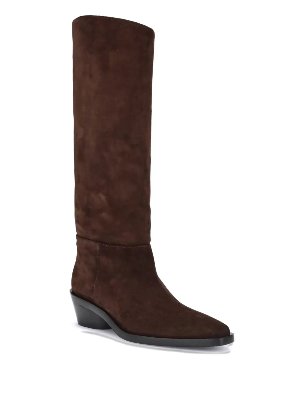 Proenza Schouler 40mm Bronco suede knee-high boots 209