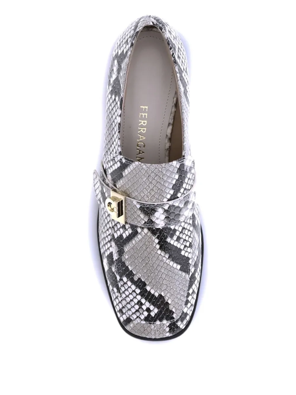 Ferragamo Hug buckle loafers Neutrals