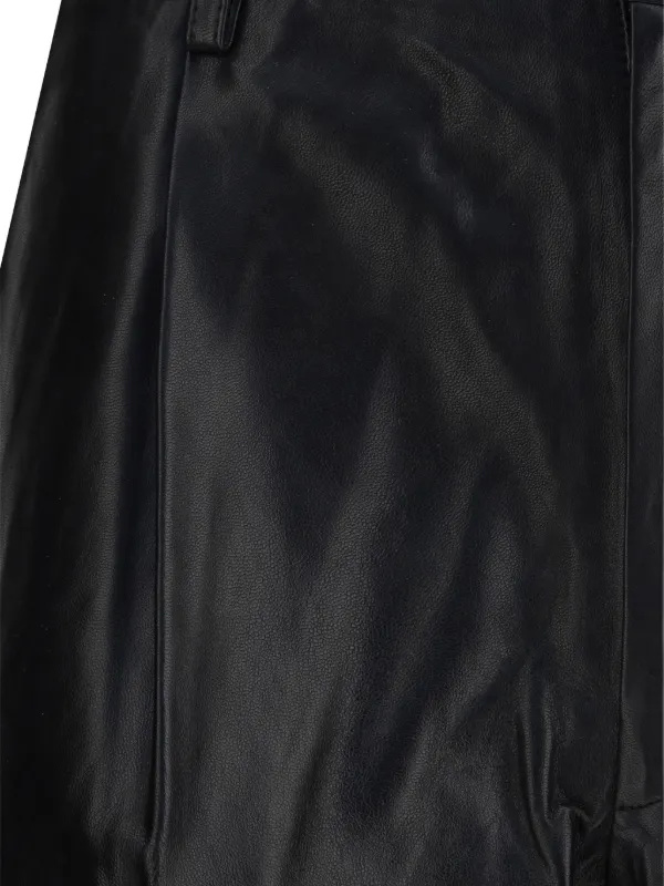 R13 レザー ショートパンツ | ブラック | FARFETCH JP