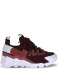 Pierre Hardy Trek Comet lace-up chunky sneakers - Red