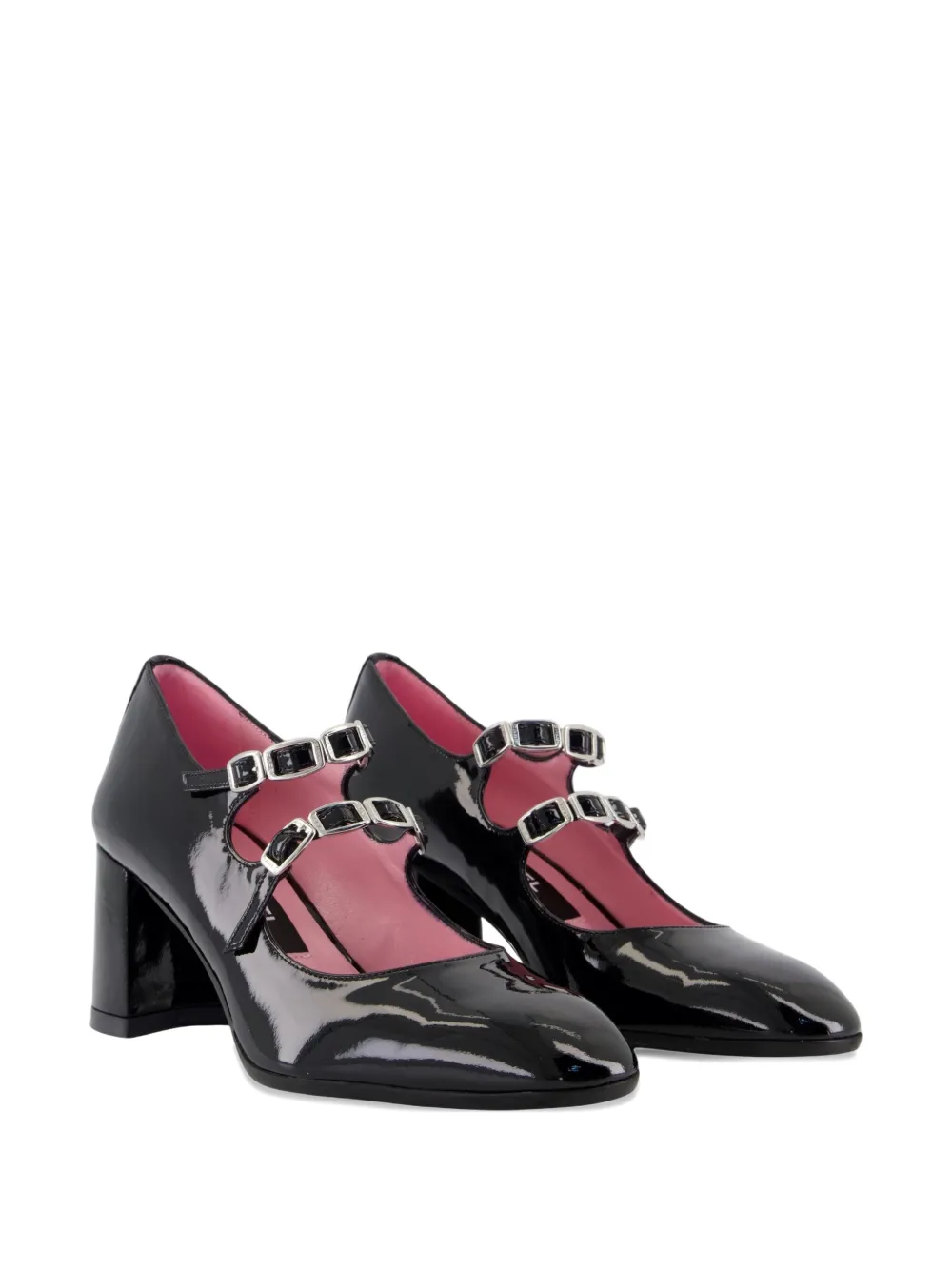 Carel Paris 60mm Alice B buckle-detail pumps Black