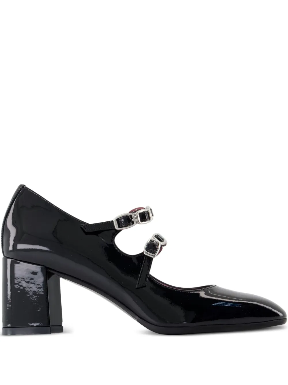 Carel Paris 60mm Alice B buckle-detail pumps Black