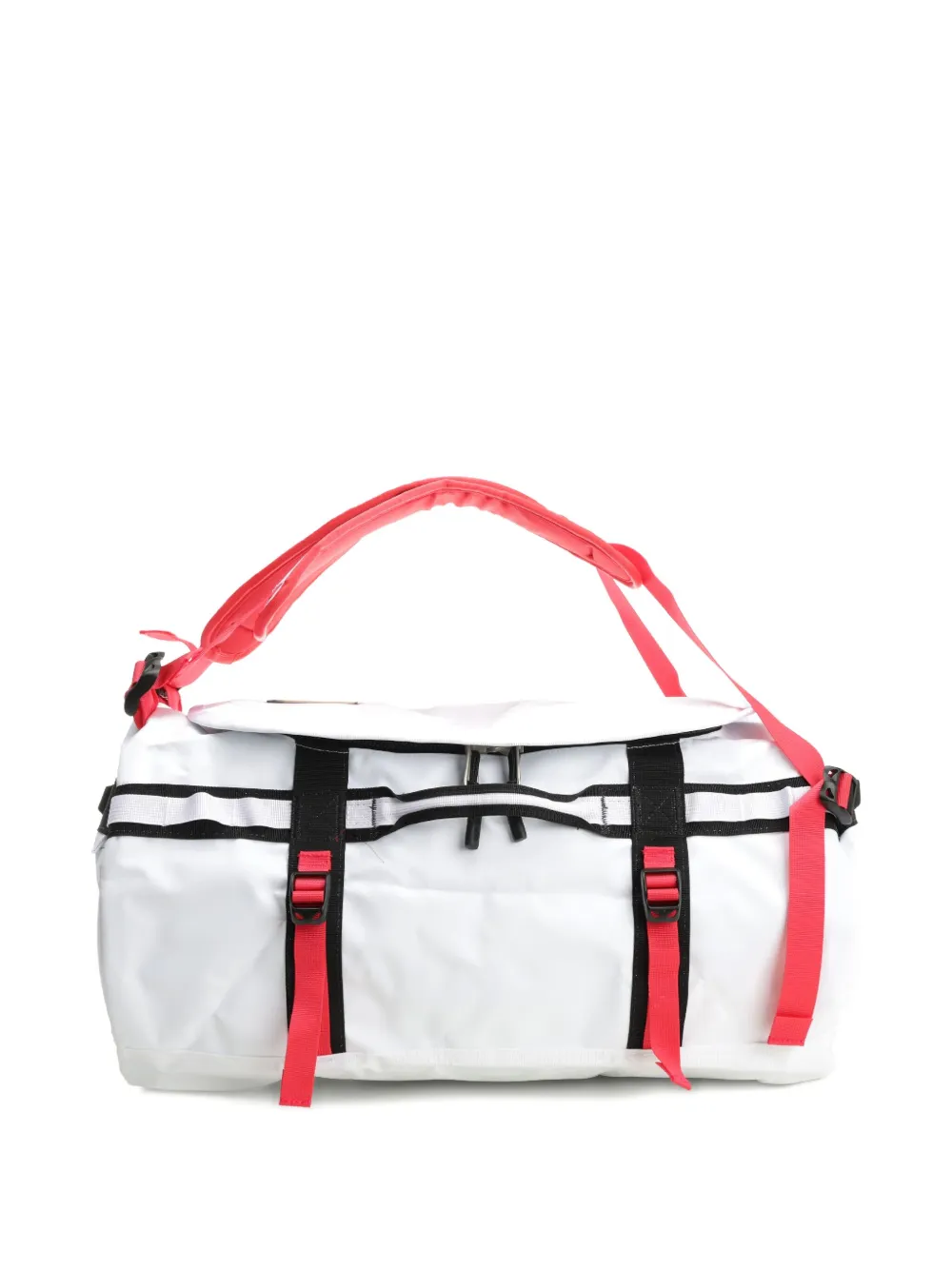 The North Face small Base Camp holdall Wit
