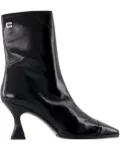 Carel Paris cap-toe leather boots - Black
