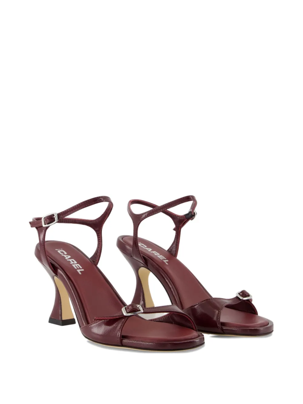 Carel Paris 70mm Celeste buckle-embellished sandals Brown