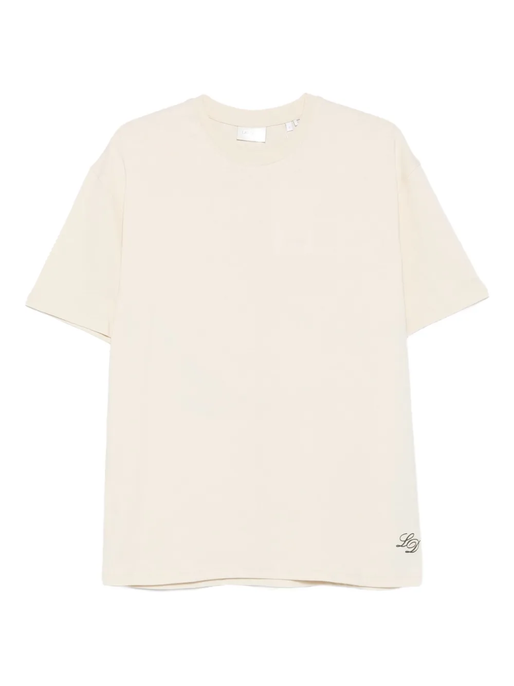 logo-embroidered crew-neck T-shirt