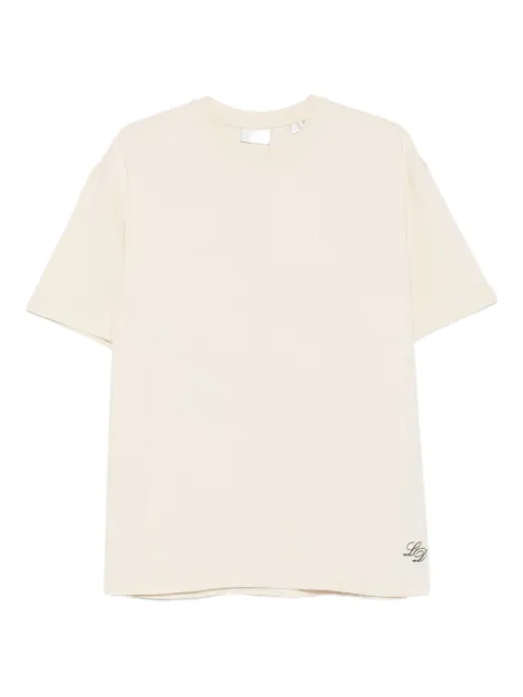 Les Deux logo-embroidered crew-neck T-shirt