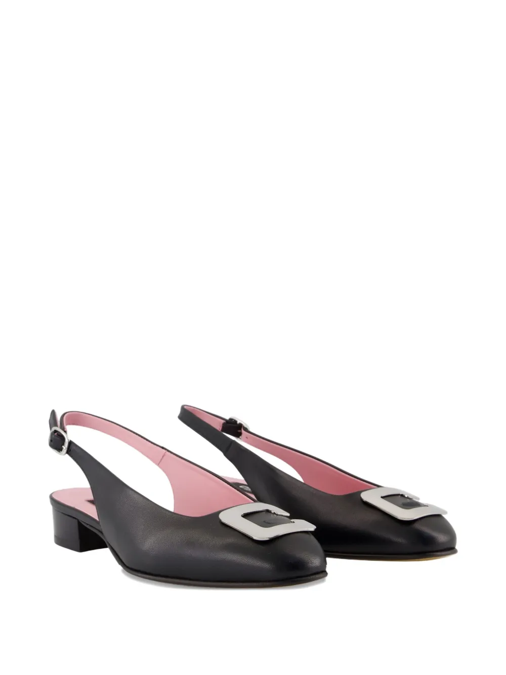 Carel Paris Coquelicot ballerina's - Zwart