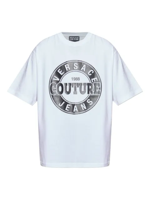 Versace Jeans Couture logo-print cotton t-shirt