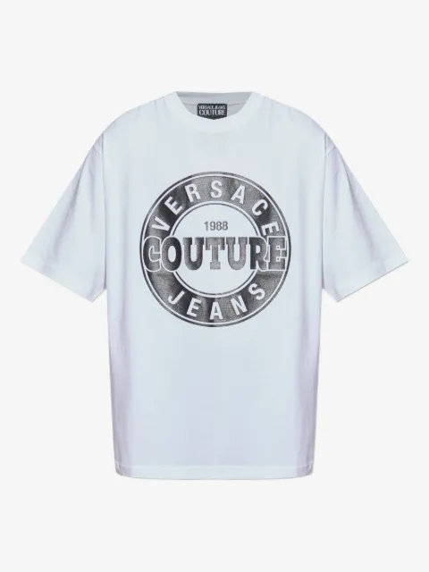Versace Jeans Couture logo-print cotton t-shirt
