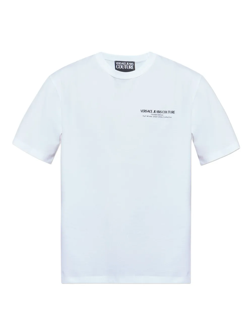 Versace Jeans Couture logo-print cotton T-shirt - ホワイト Versace Jeans Couture logo-print cotton T-shirt - ホワイト