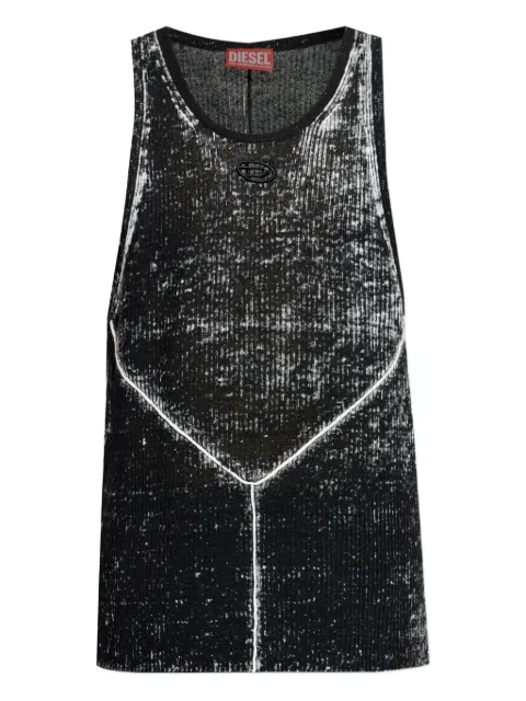 Diesel top K-Rick con detalle bordado
