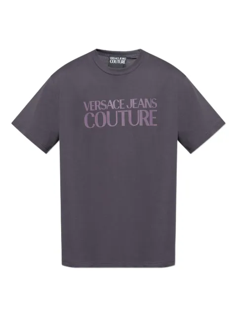 Versace Jeans Couture playera con logo estampado
