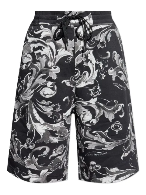 Versace Jeans Couture Shorts mit Barock-Print