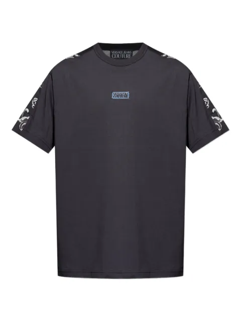 Versace Jeans Couture baroque-print sleeve-detail t-shirt