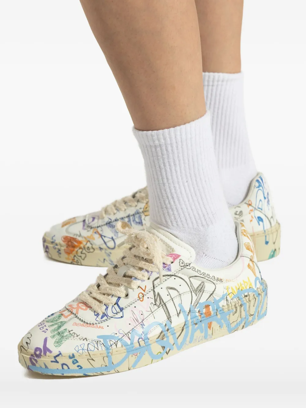 DSQUARED2 Rider sneakers White
