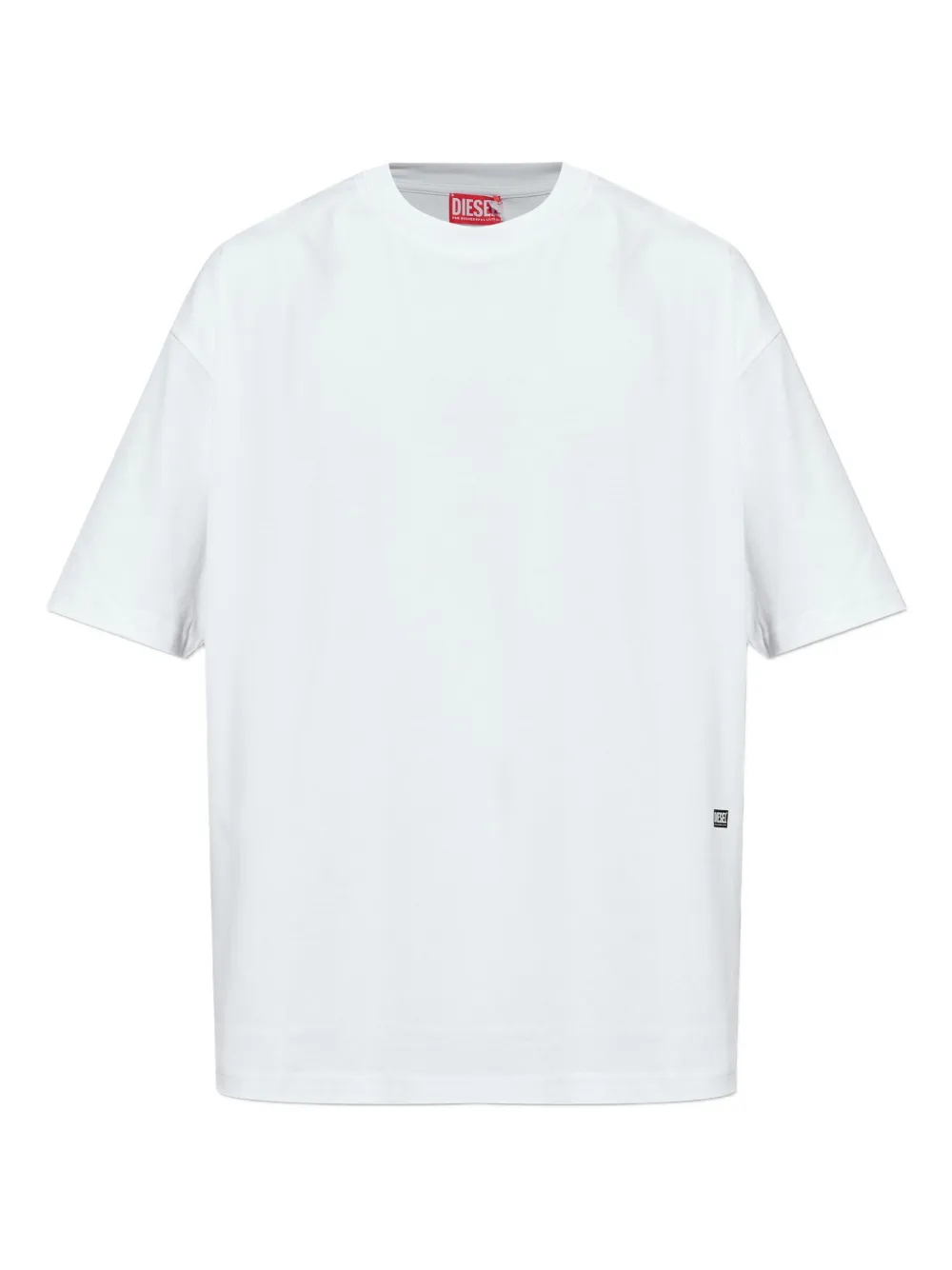 Diesel Katoenen T-shirt Wit
