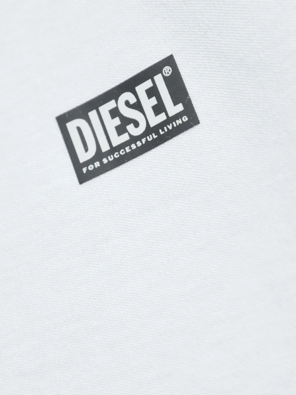 Diesel Katoenen T-shirt Wit