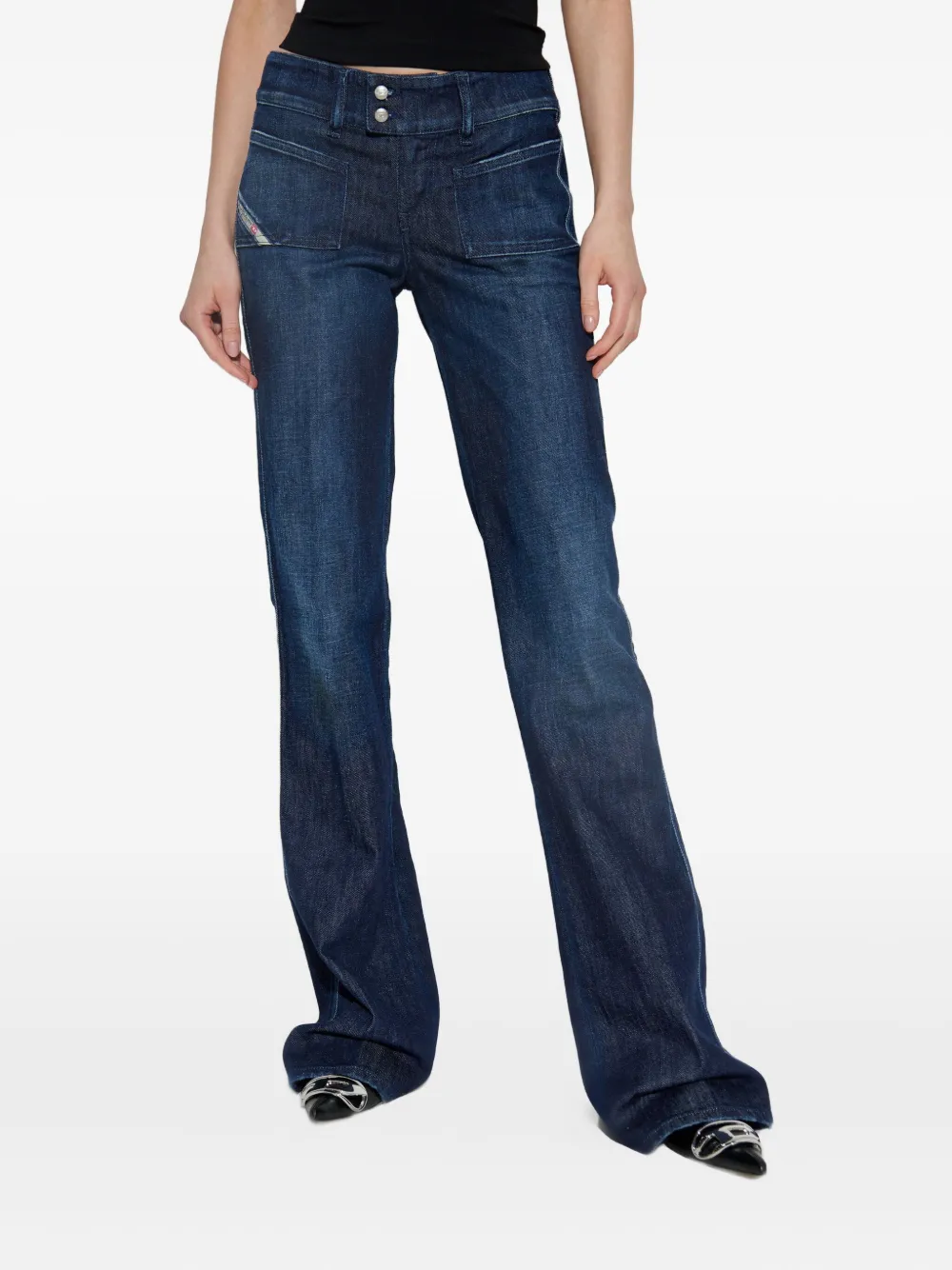 Diesel D-Hush jeans Blauw