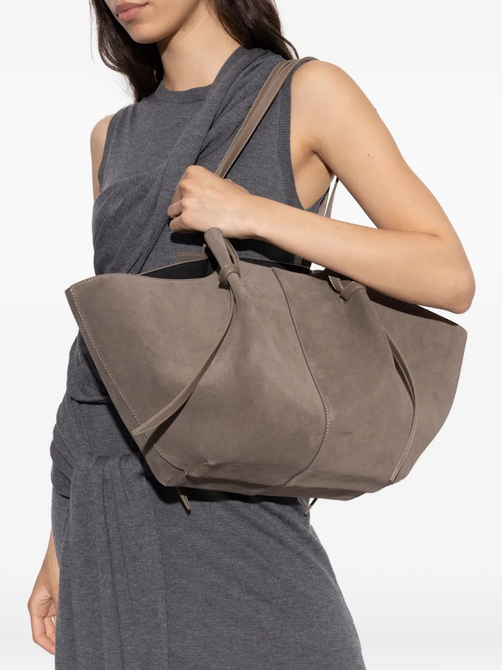 Yuzefi Mochi grote shopper Grijs