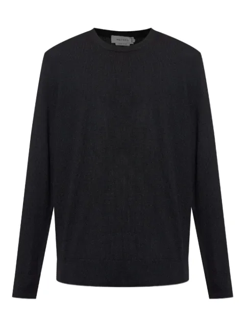 Alexander McQueen chain-detail cashmere sweater