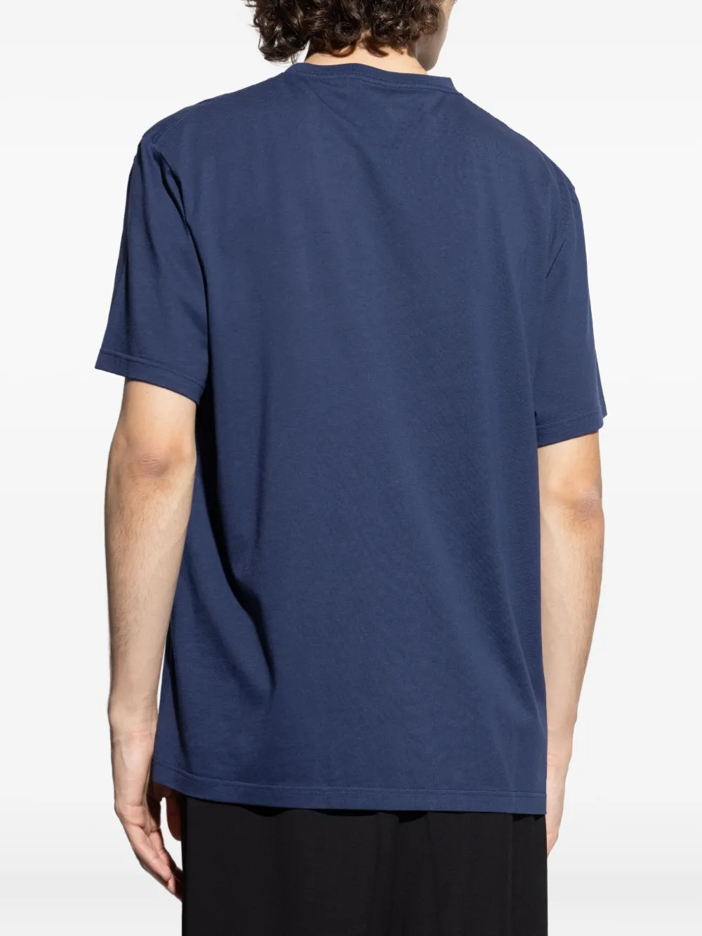 Alexander McQueen logo-detailed cotton T-shirt Blauw