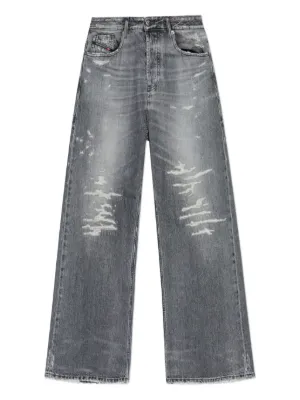 新品「JUST CAVALLI」 テーパードジーンズ 33 ルーマニア製 Just 