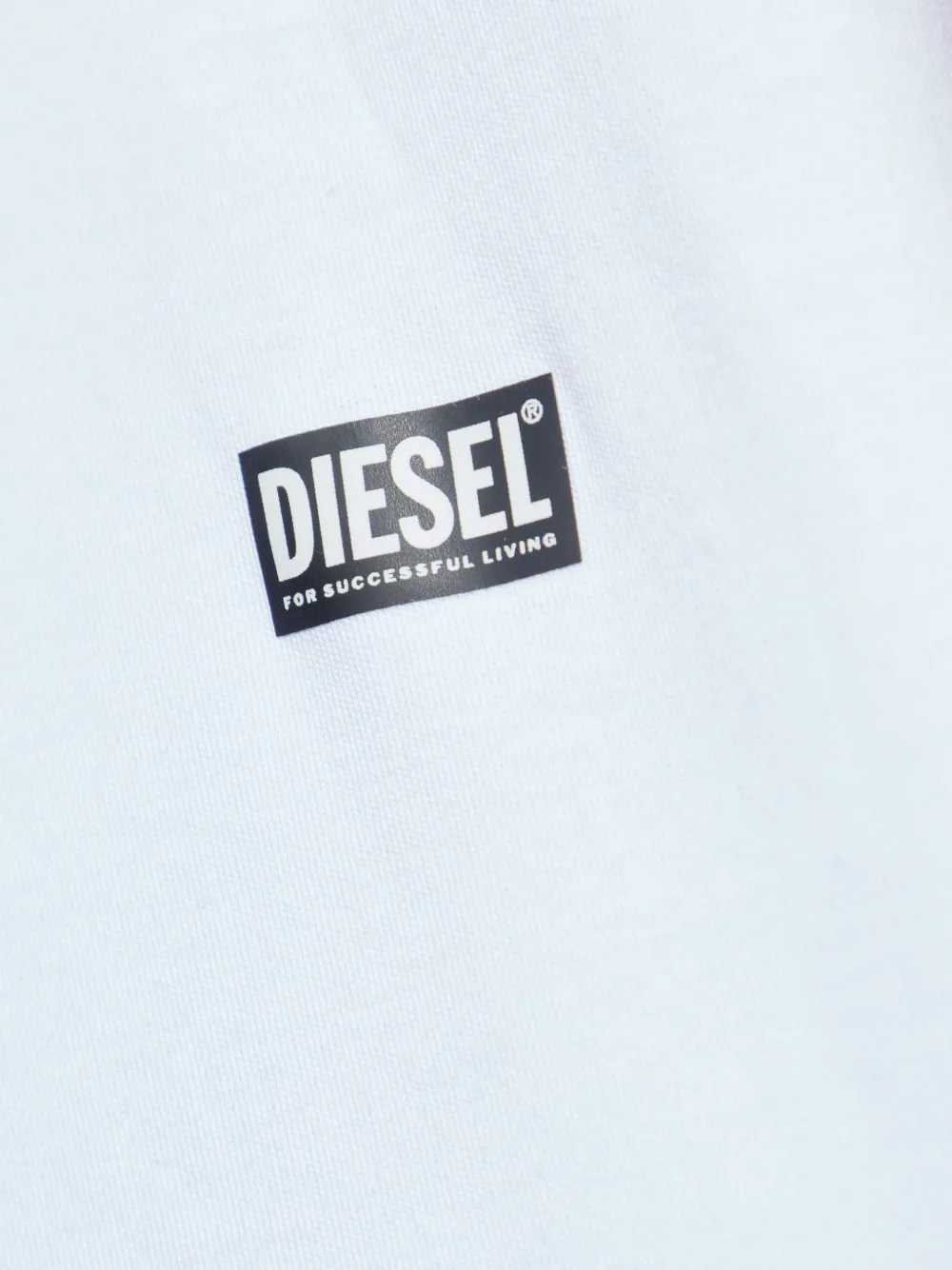 Diesel T-Boggy-T2 T-shirt met adelaarprint Wit