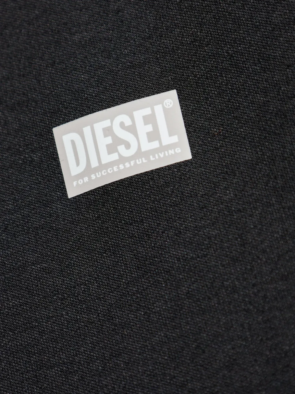 Diesel Katoenen T-shirt Zwart