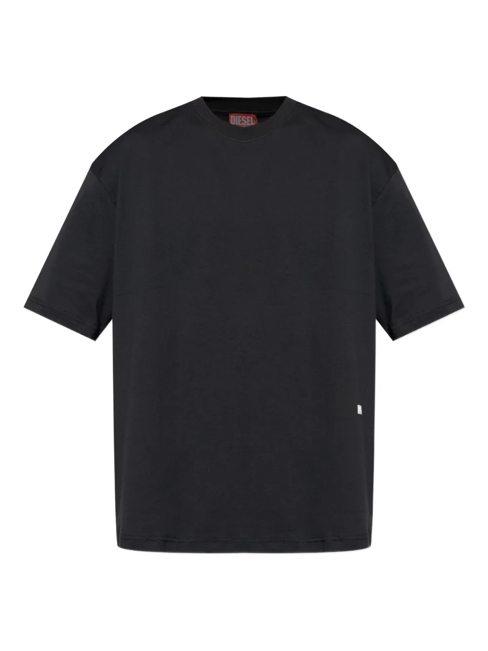 Diesel Katoenen T-shirt Zwart