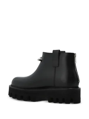 ショートブーツ・ブーティ ALEXANDER MCQUEEN ARMADILLO SMOOTH LEATHER ANKLE BOOTS Alexander McQueen 55mm Armadillo Boots | Black | FARFETCH CA