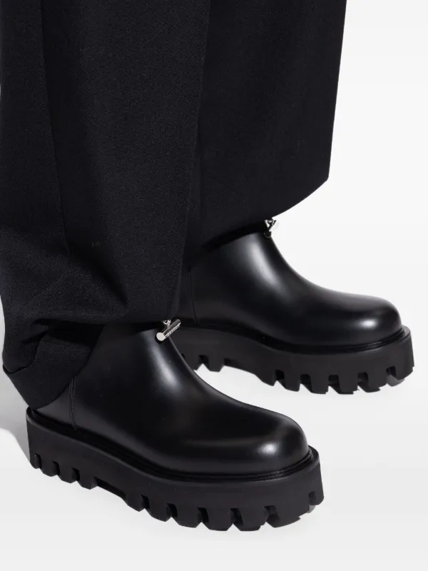 ショートブーツ・ブーティ ALEXANDER MCQUEEN BLACK FABRIC ANKLE BOOTS eCom-826515W4ABG1084_F.jpg?v=1