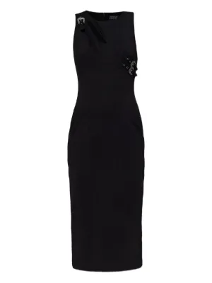 Rebecca Vallance Iman カットアウト ドレス | ブラック | FARFETCH JP