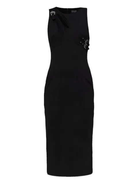 Versace Jeans Couture cut-out buckle midi dress