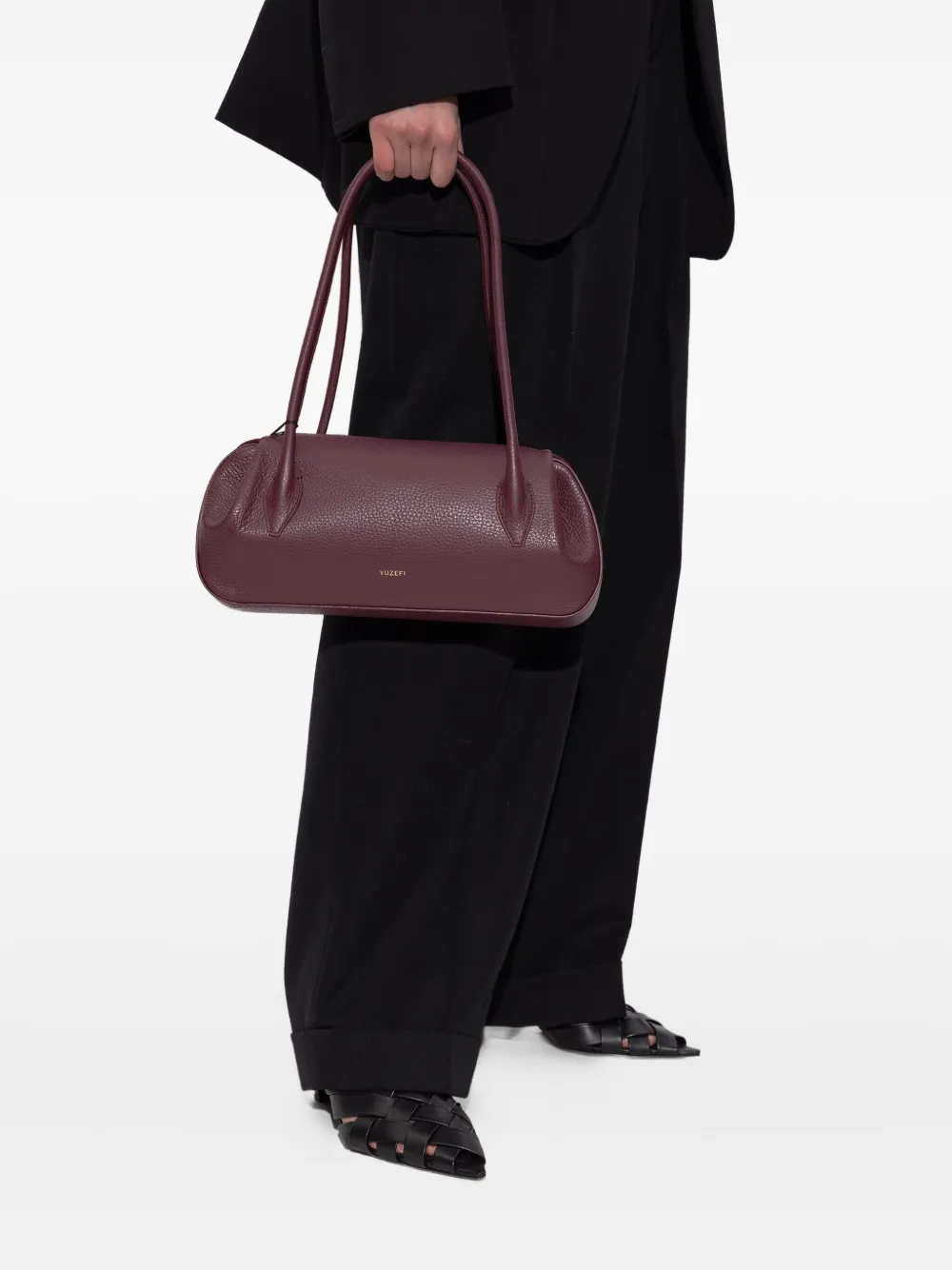 Yuzefi Oyster shoulder bag Rood