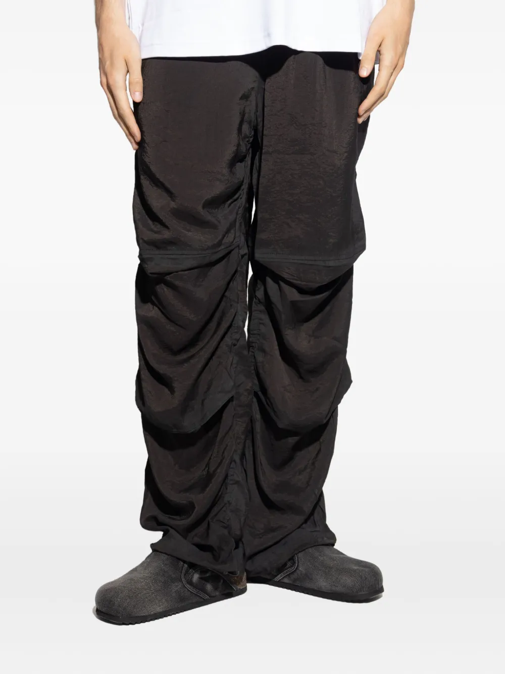 Diesel P-Daily broek met trekkoord Zwart