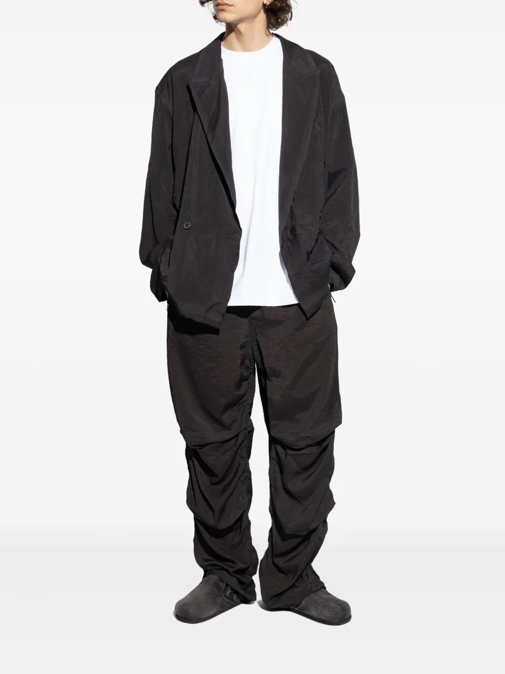 Diesel P-Daily broek met trekkoord Zwart