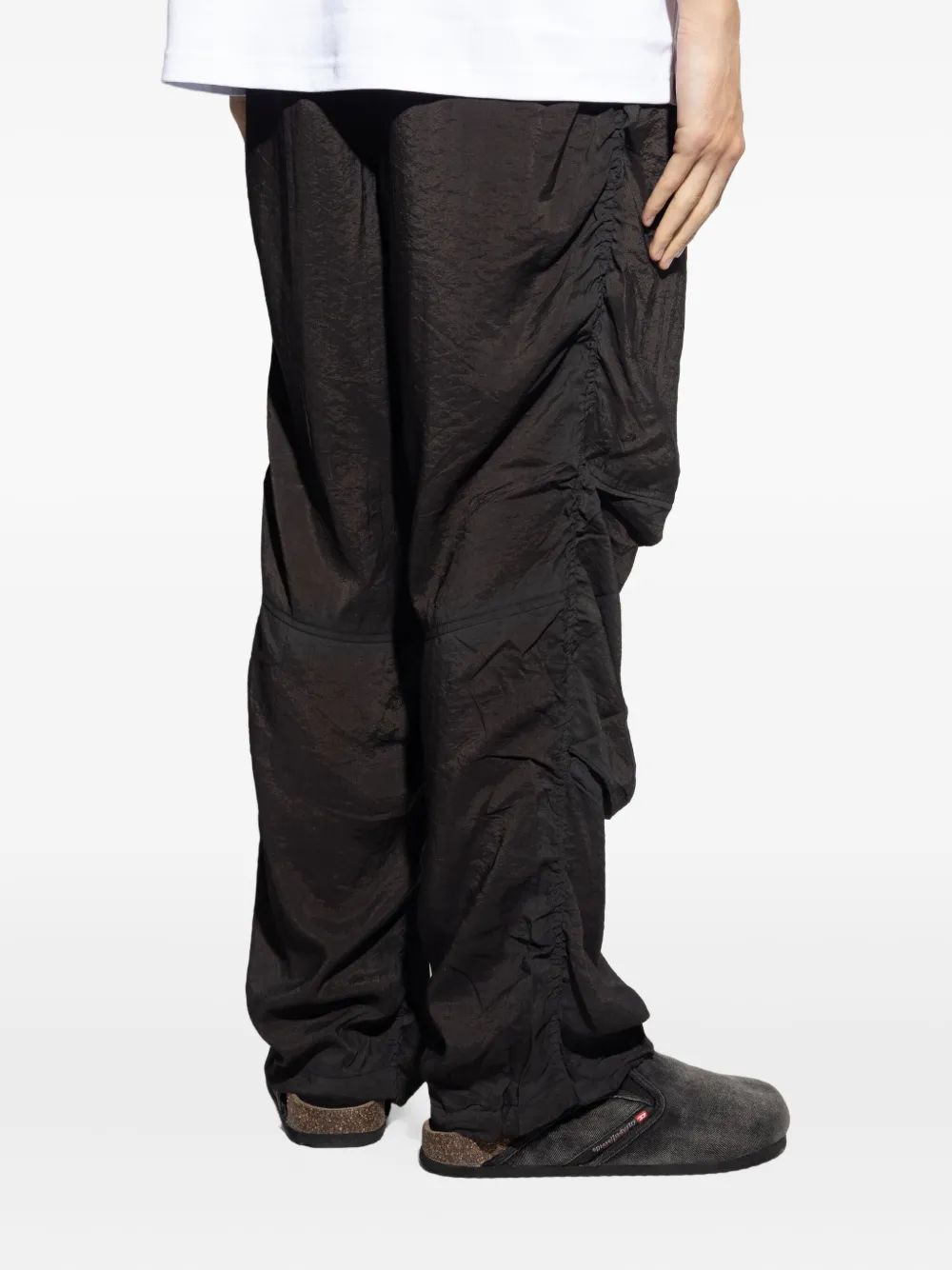 Diesel P-Daily broek met trekkoord Zwart