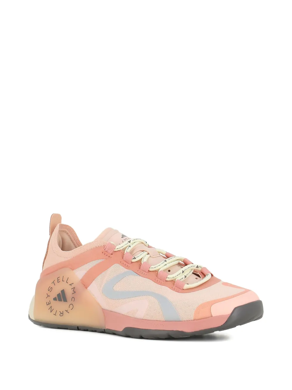 adidas by Stella McCartney Dropset logo-detail trainers Pink